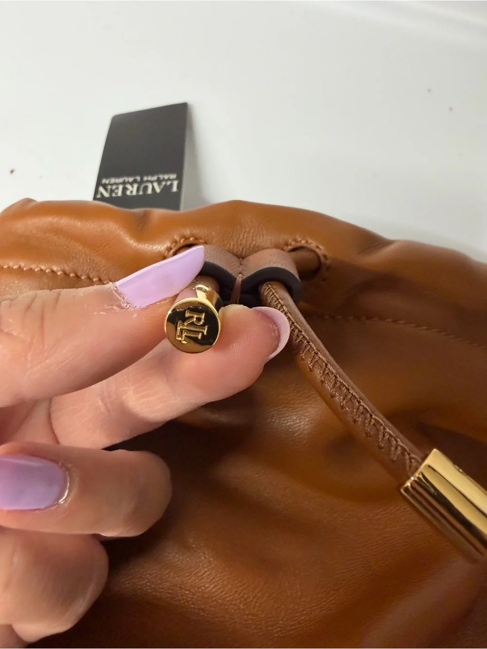 Nappa Leather Medium Emmy Bucket Bag